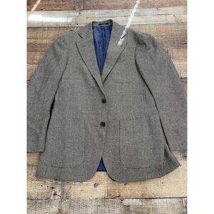 Men's Suit Supply Wool Hudson FL‎ INT Blazer Carlo Barbera(2094)